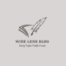 Wide Lens Blog